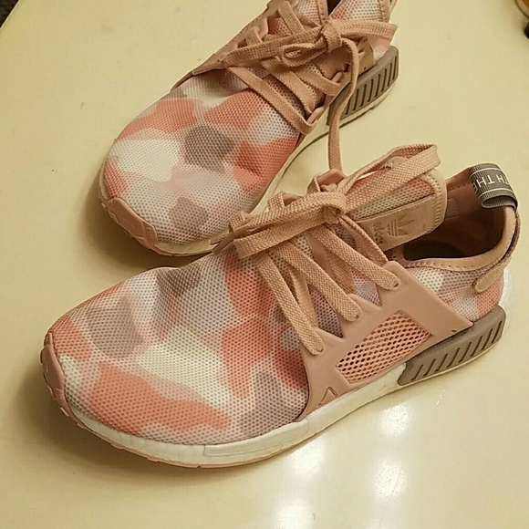 Adidas NMD pink camo boost shoes - Picture 3 of 4